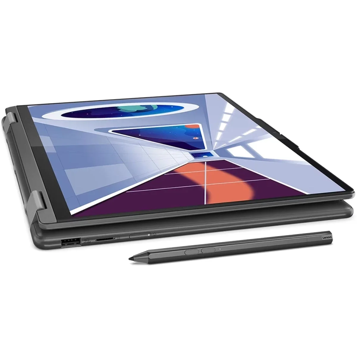 Lenovo Yoga 7 14 2-in-1 Laptop 13th Gen Intel Core i5-1340P 14-Inch OLED Touch 8GB RAM 512GB SSD Storm Grey - Image 1