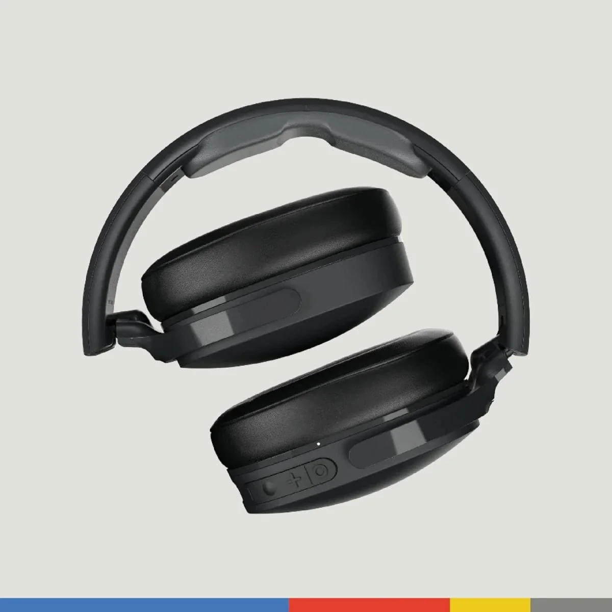 سماعات رأس Skullcandy Hesh ANC لاسلكية بتقنية Bluetooth فوق الأذن مع إلغاء الضوضاء النشط وبطارية 22 ساعة، أسود حقيقي - Thumbnail 3