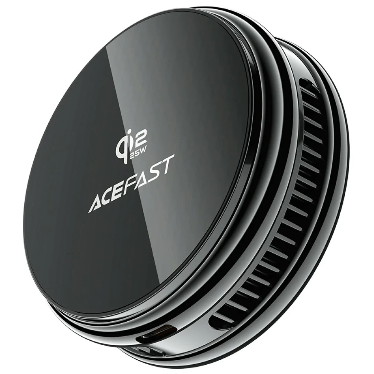 ACEFAST E47 Qi2 25W Magnetic Cooling Wireless Charger for Gaming, Black - Image 2