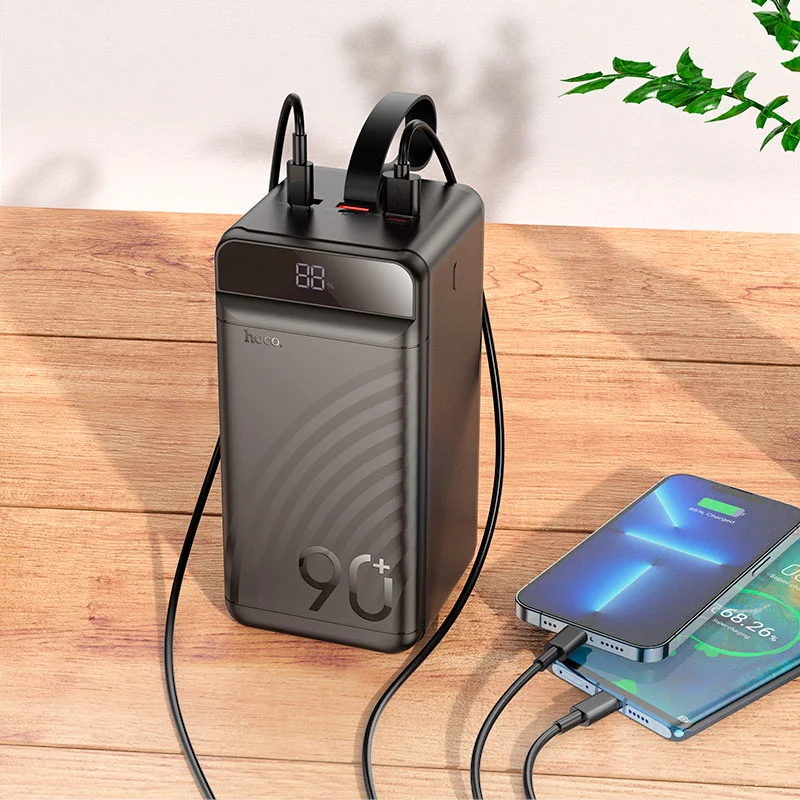 HOCO J123D 90,000mAh Power Bank with 22.5W Fast Charging, PD 20W and LED Display - Thumbnail 13