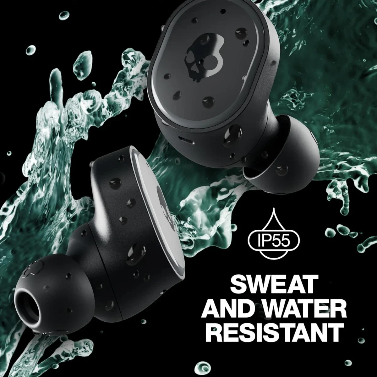 Skullcandy SESH ANC True Wireless Earbuds with Bluetooth, Noise Cancelling and 46 Hours Battery - True Black - Thumbnail 5