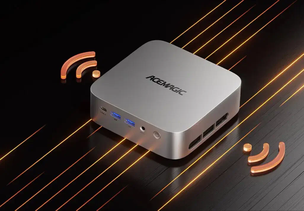 ACEMAGIC A3A Mini PC Barebone Intel Core i5-13420H Silver - Thumbnail 9