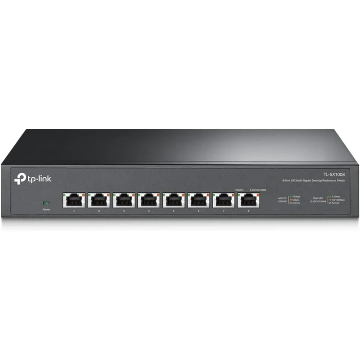 سويتش إيثرنت TP-LINK TL-SX1008 غير مُدار 8 منافذ 10G/Multi-Gig - Image 1