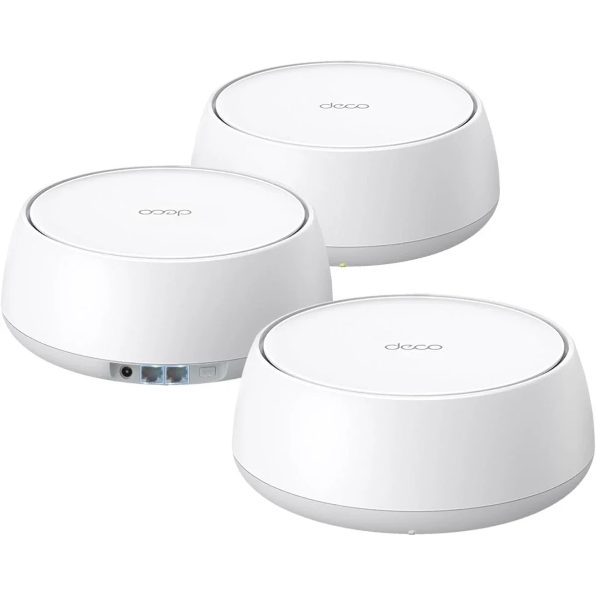 نظام شبكي للانترنت لتغطية المنزل بالكامل Mesh Wi‑Fi 7 ثنائي النطاق TP-LINK Deco BE25 BE5000 عبوة 3 قطع - Image 1