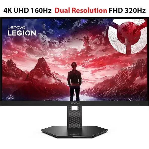 Lenovo Legion 27U-10 27-inch 4K 160Hz & FHD 320Hz Dual Resolution IPS Gaming Monitor - Thumbnail 6