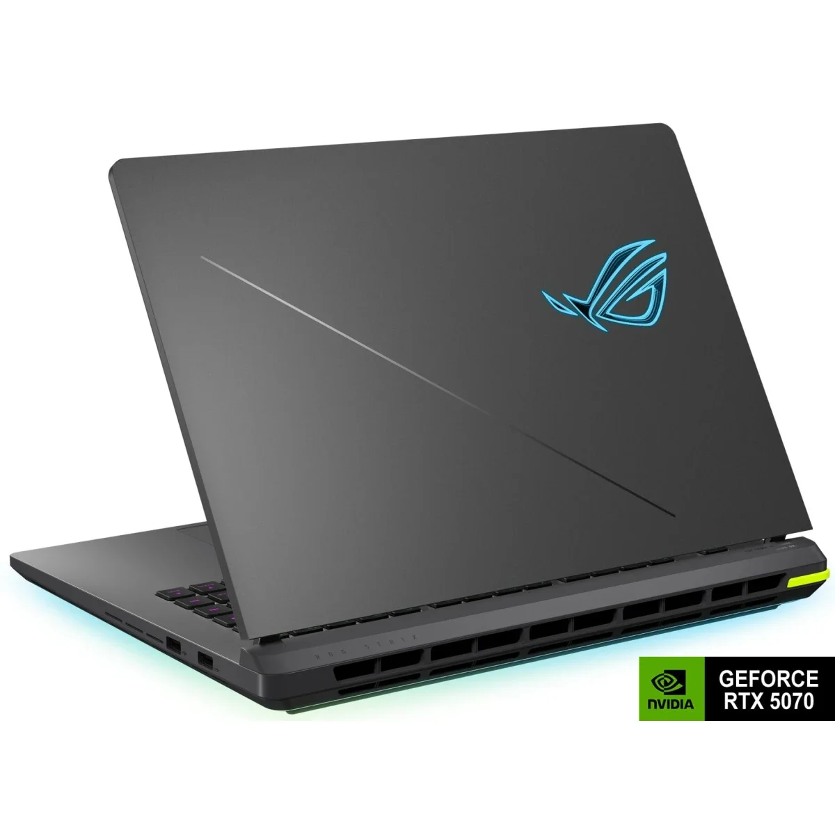 لابتوب ألعاب Asus ROG Strix G16 (2025) G615JPR بشاشة 16.0 إنش IPS 165Hz ومعالج Intel Core i7-14650HX وكرت RTX 5070 لون Volta Green - Image 1