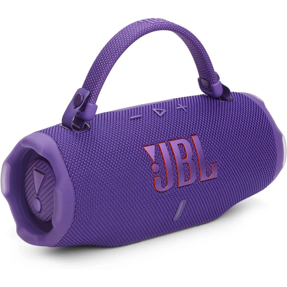 JBL Charge 6 Portable Waterproof Bluetooth Speaker with AI Sound Boost, 28-Hour Playtime, Power Bank - Purple - Thumbnail 2