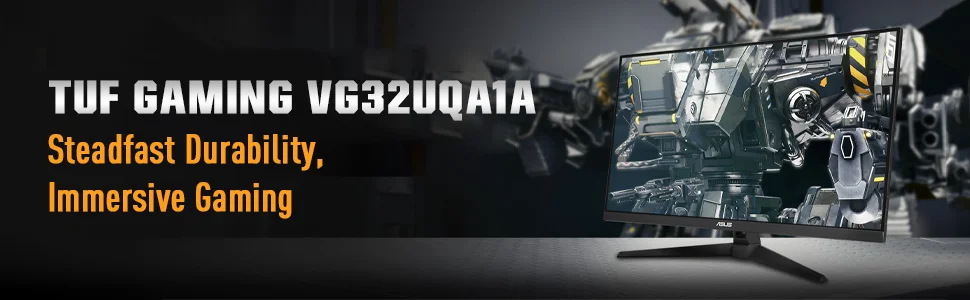 شاشة ألعاب Asus TUF Gaming VG32UQA1A 32 إنش 4K UHD بتردد 160Hz وزمن استجابة 1ms HDR 400 - Thumbnail 11