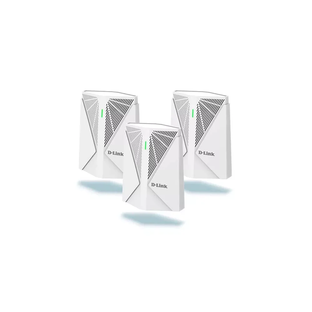 D-Link DIR-X301 AX3000 Wi-Fi 6 Dual-Band Mesh Router System, 3-Pack