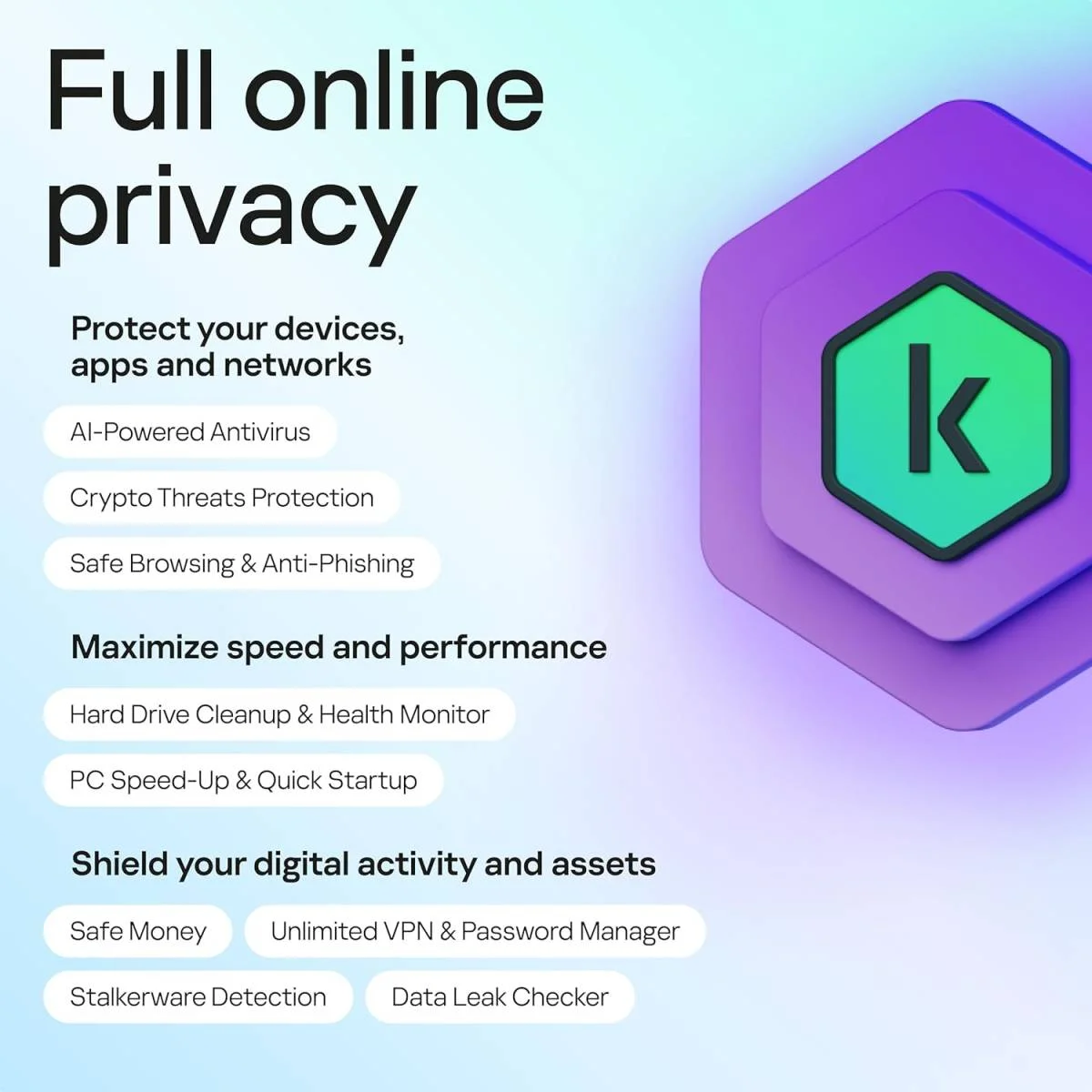 برنامج حماية Kaspersky Plus Internet Security لـ 3 أجهزة لمدة سنة - Image 2