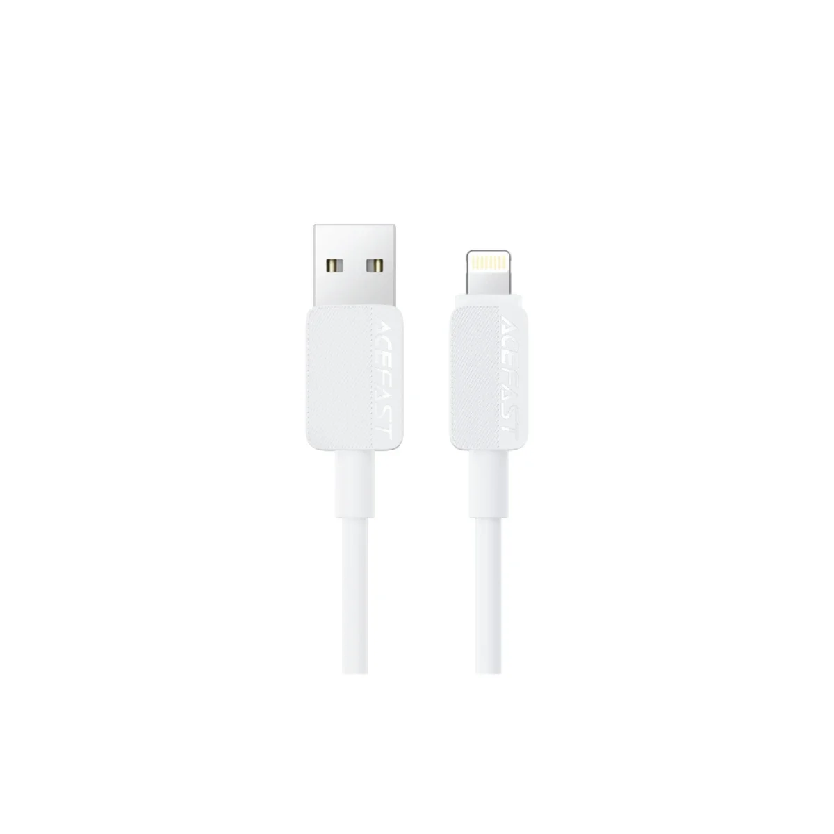ACEFAST C26-02 USB-A to Lightning PVC Cable - White - Thumbnail 2