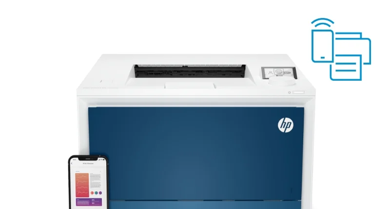 HP Color LaserJet Pro 4203dw A4 Wireless Duplex Color Laser Printer, 35 ppm, Black - Thumbnail 5