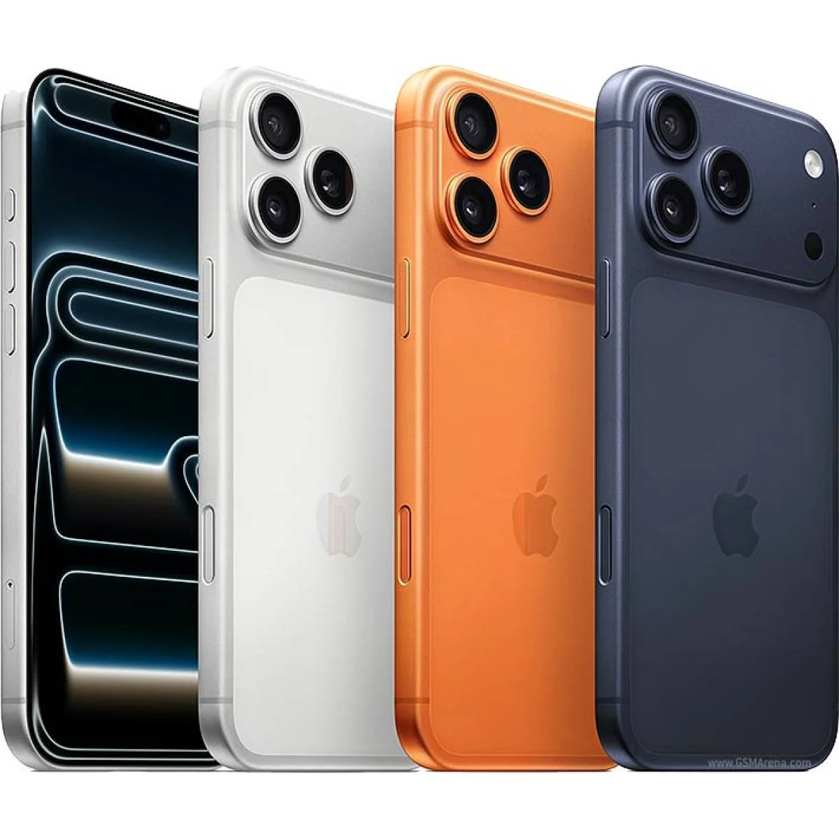 هاتف Apple iPhone 17 Pro Max 256GB بمعالج A19 Pro وشاشة Super Retina XDR مقاس 6.9 إنش وكاميرات ثلاثية 48MP وUSB-C 3.2 – برتقالي كوني