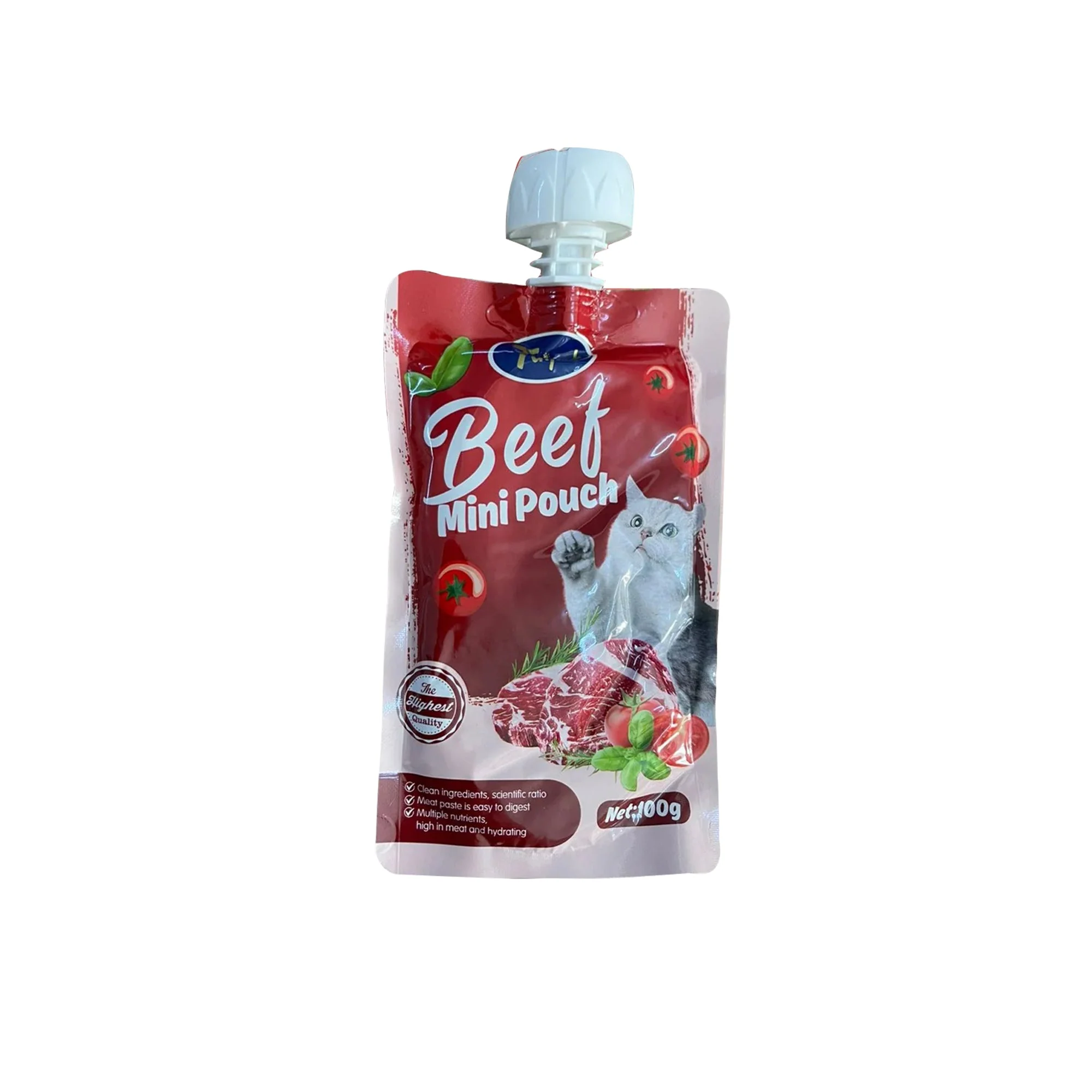 Taipet Cat Treats with Beef 100g
