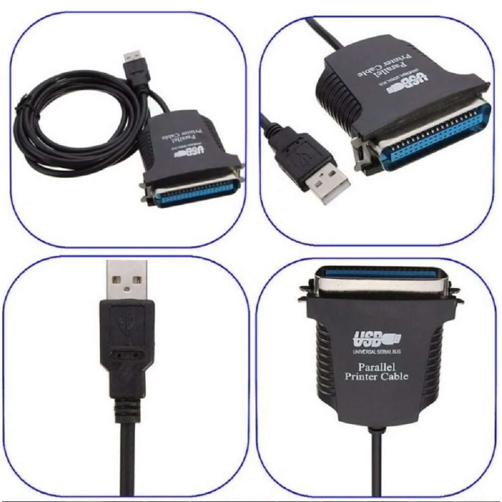 كيبل طابعة BAFO CN36 من USB إلى منفذ متوازي - Image 3
