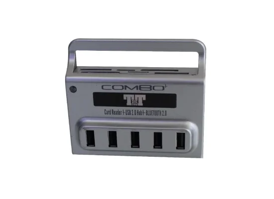قارئ بطاقات Trust TT-H228 بتقنية Bluetooth مع موزع USB 2.0 - Image 2