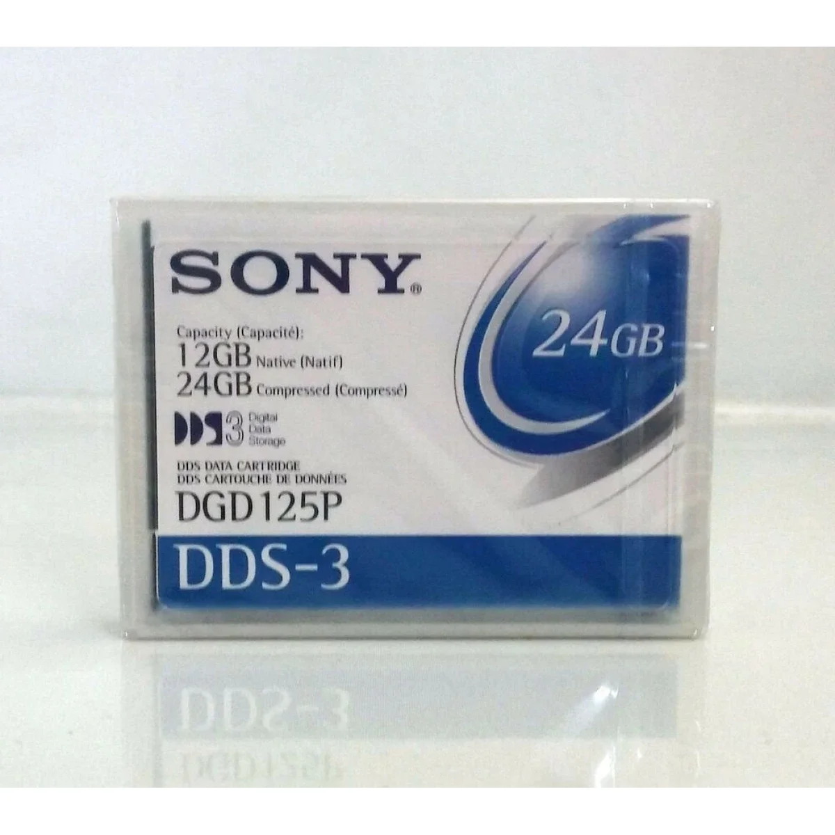 شريط بيانات Sony DDS125 ‏4 مم DDS بسعة 12/24 جيجابايت