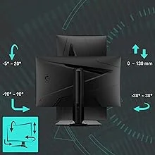 MSI MAG 274QPF E20 27-Inch Rapid IPS 2K Gaming Monitor, 200Hz, 0.5ms, HDR 400, Black - Image 13