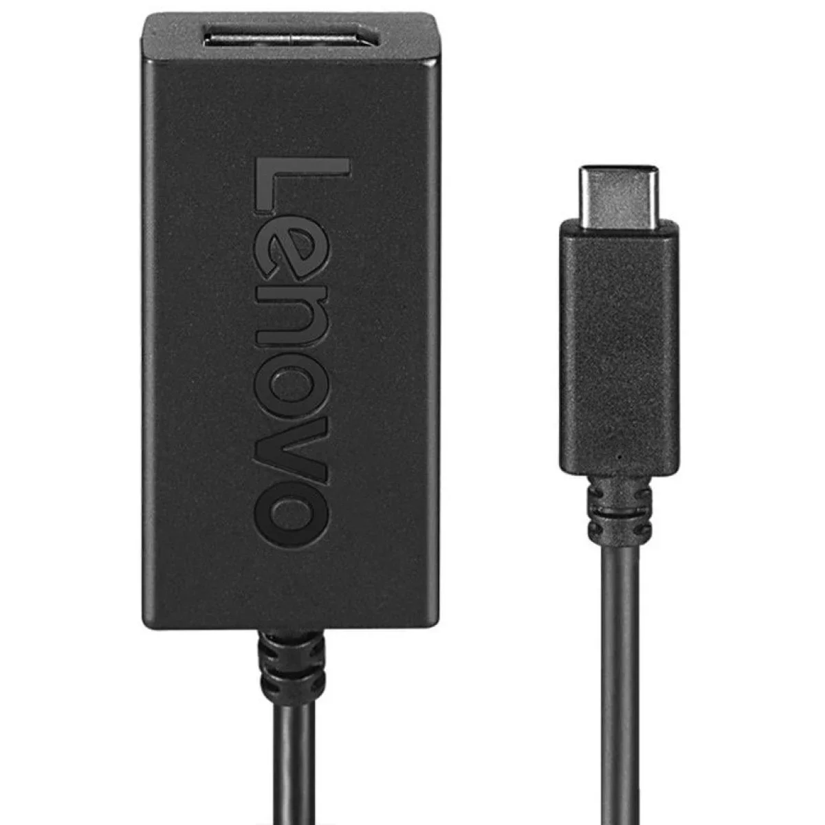 Lenovo USB-C Male to DisplayPort Female Adapter 200mm 4K Black - Image 2