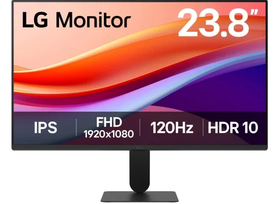 LG 24U411A-B 24-Inch IPS Full HD 120Hz HDR10 Monitor, 1ms, Black - Thumbnail 7