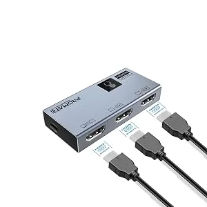 Promate MediaSwitch-2T 8K HDMI Switch with Touch Control - Image 10