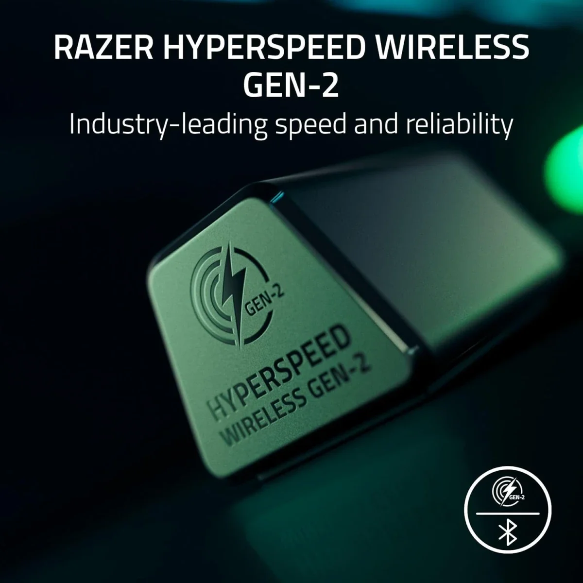 Razer BlackShark V3 Wireless Gaming Headset with 50mm Drivers, Super Wideband Mic & 70-Hour Battery - Black - Thumbnail 3