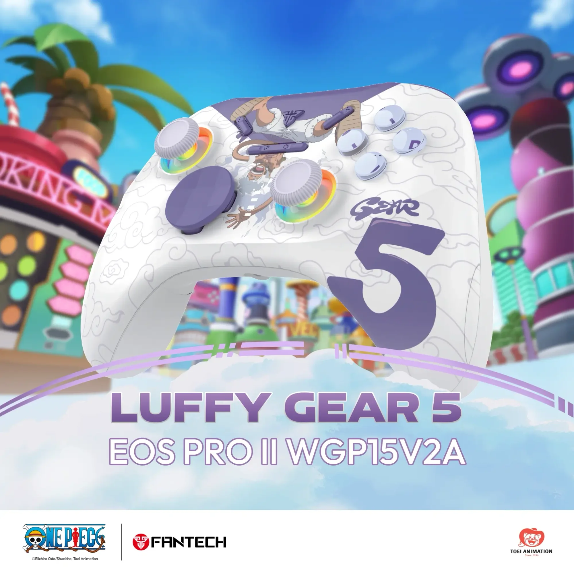 Fantech EOS II PRO WGP15V2A One Piece Gear5 Egghead Edition Wireless Gamepad - Thumbnail 3
