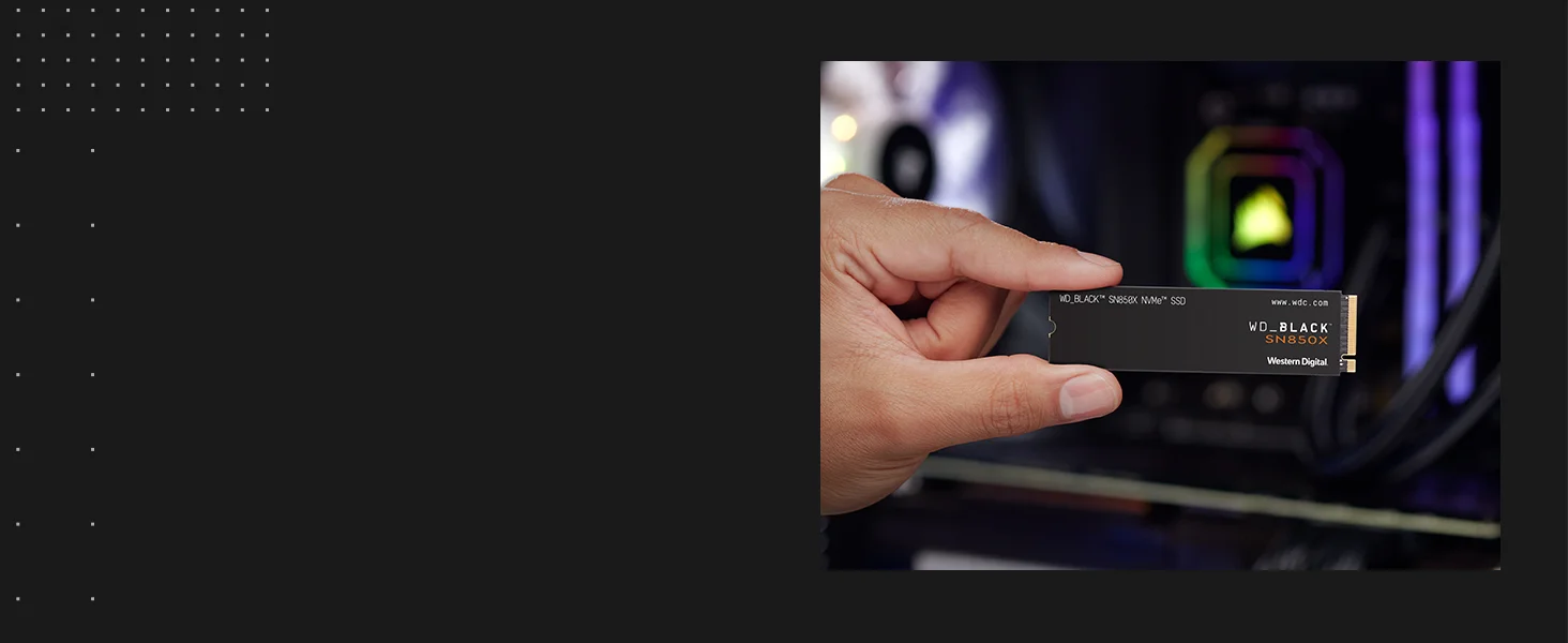وحدة تخزين SSD داخلية Western Digital WD_BLACK SN850X سعة 8TB NVMe PCIe Gen 4 M.2 2280 - Thumbnail 9