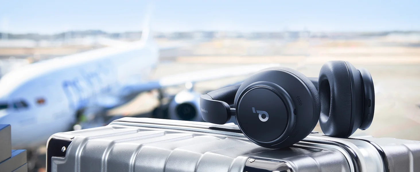Anker Soundcore Space Q45 Adaptive ANC Wireless Headphones, Blue - Thumbnail 14