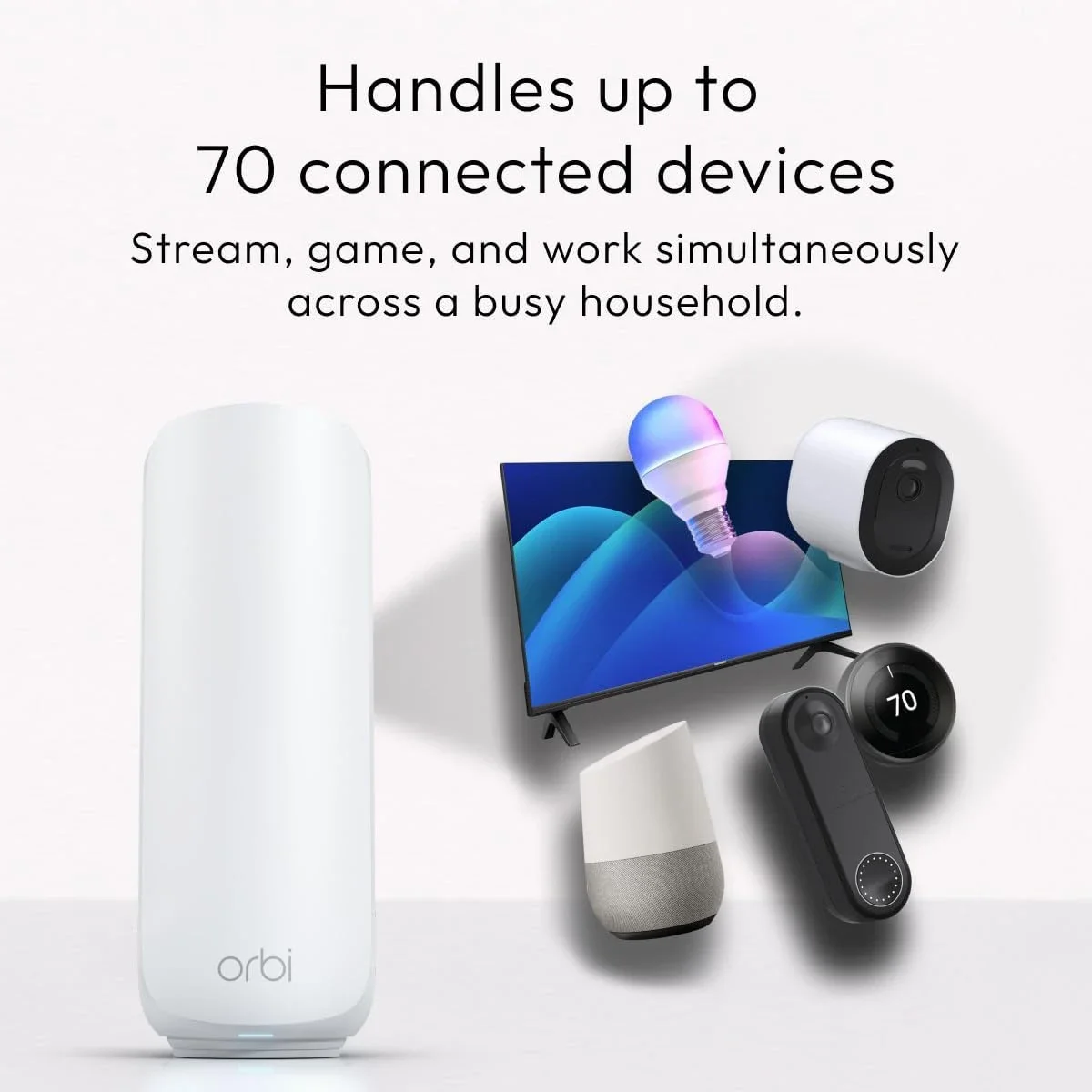 NETGEAR Orbi 370 Series Dual-Band Wi-Fi 7 Mesh System, 2-Pack – RBE372-100EUS - Image 4