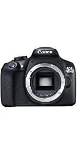 كاميرا Canon EOS 2000D DSLR بدقة 24.2 MP مع عدسة EF-S 18-55 مم IS II - أسود - Image 16
