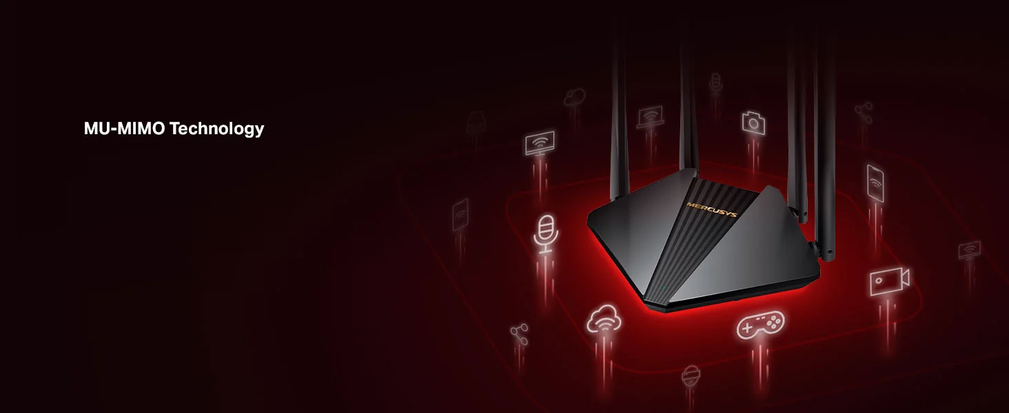 MERCUSYS MR30G AC1200 Dual Band Gigabit Wi-Fi Router - Thumbnail 9