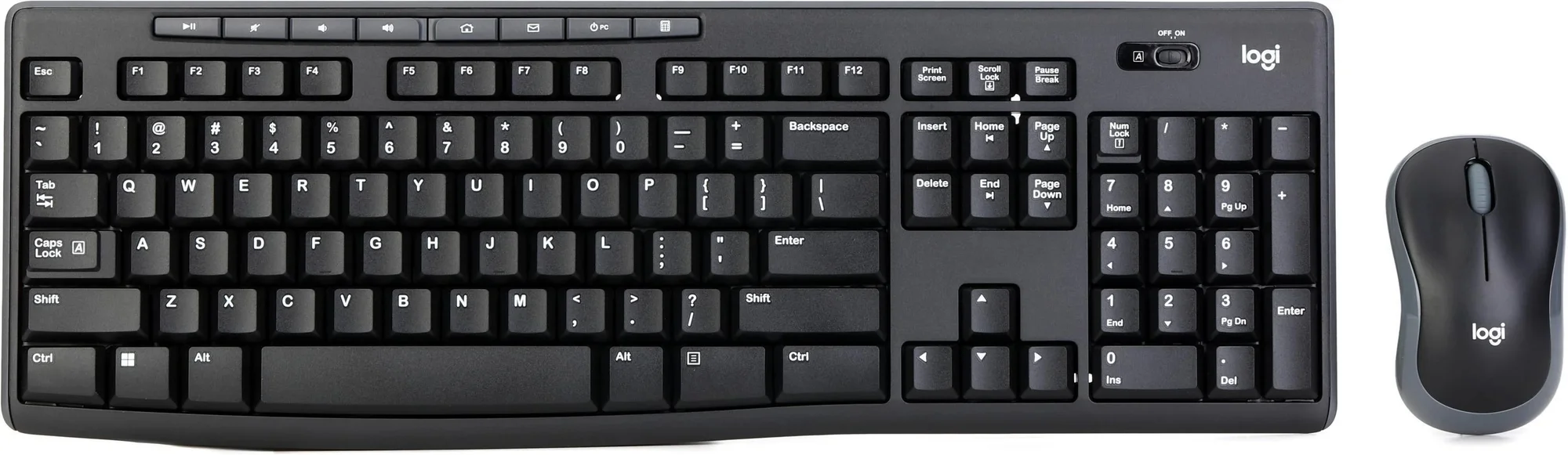 لوحة مفاتيح وماوس لاسلكيان Logitech MK270 - Image 3