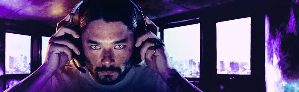 سماعة ألعاب Skullcandy PLYR لاسلكية متعددة المنصات مع ميكروفون AI وبطارية 24 ساعة - أسود - Thumbnail 7