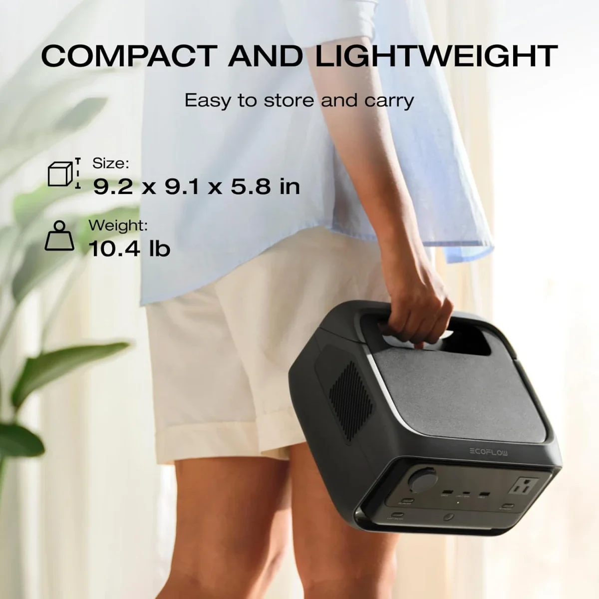 EcoFlow RIVER 3 Plus Portable Power Station 245Wh 600W - Thumbnail 7