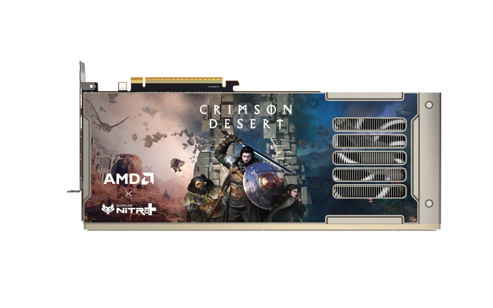 كرت شاشة SAPPHIRE NITRO+ Radeon RX 9070 XT Gaming OC Crimson Desert Edition 16GB GDDR6 - Image 3
