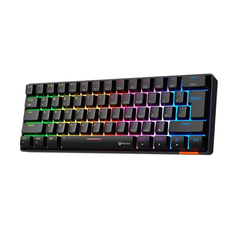 Meetion MK005BT 60% Dual-Mode Wireless Mechanical Gaming Keyboard - Thumbnail 9