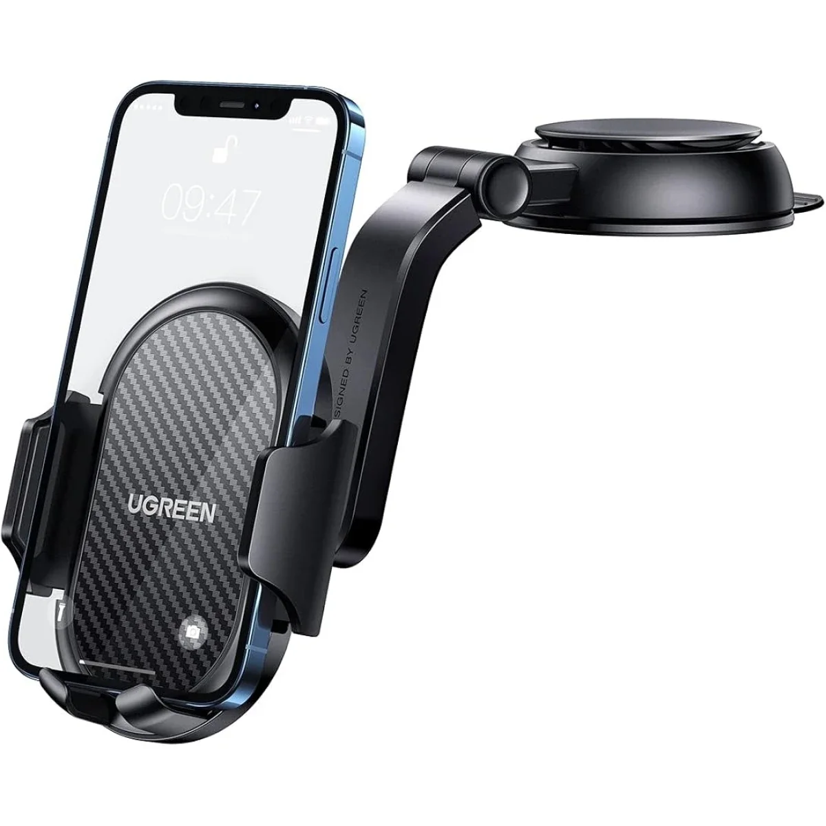 Ugreen LP405 Suction Cup Car Phone Mount for 4.7–7.2 Inch Smartphones