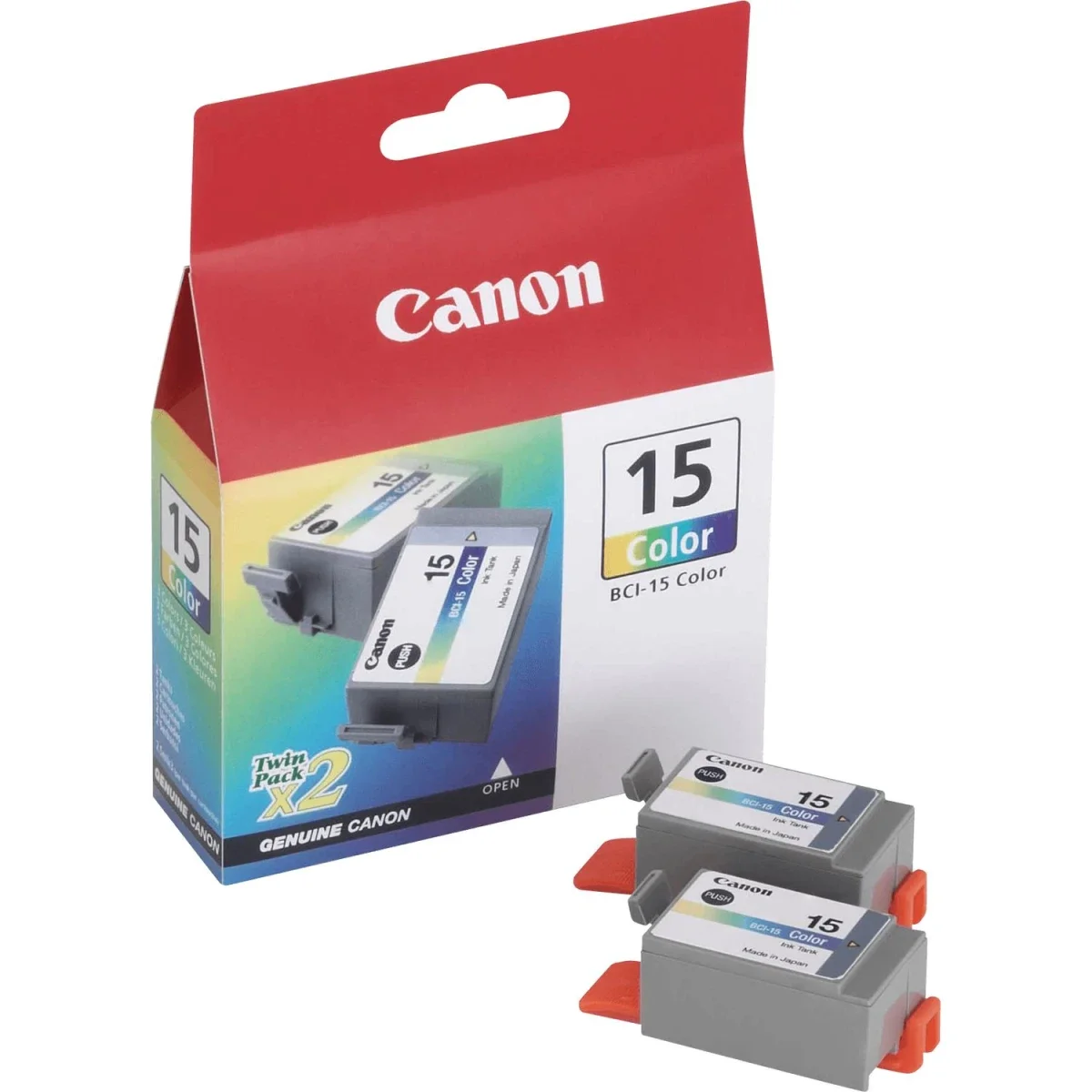خزان حبر Canon BCI-15C أصلي ثلاثي الألوان