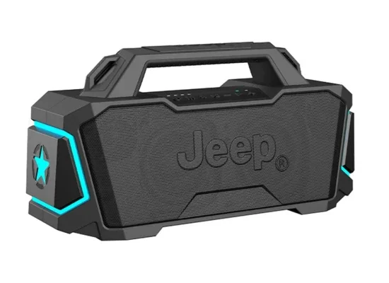 JEEP JP-SW003 Outdoor Bluetooth Speaker 40W Dual Drivers RGB IPX5 Black - Thumbnail 2