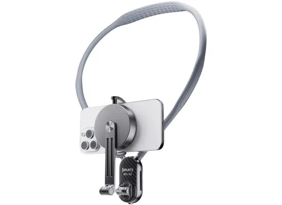 حامل رقبة Jmary MG-02 MagSafe للهواتف وكاميرات الحركة - Thumbnail 9
