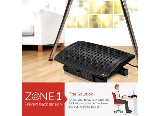 مسند قدم Fellowes Professional Series Climate Control بثلاثة إعدادات حرارة وإيقاف تلقائي، 41.5 × 27 سم - Image 8