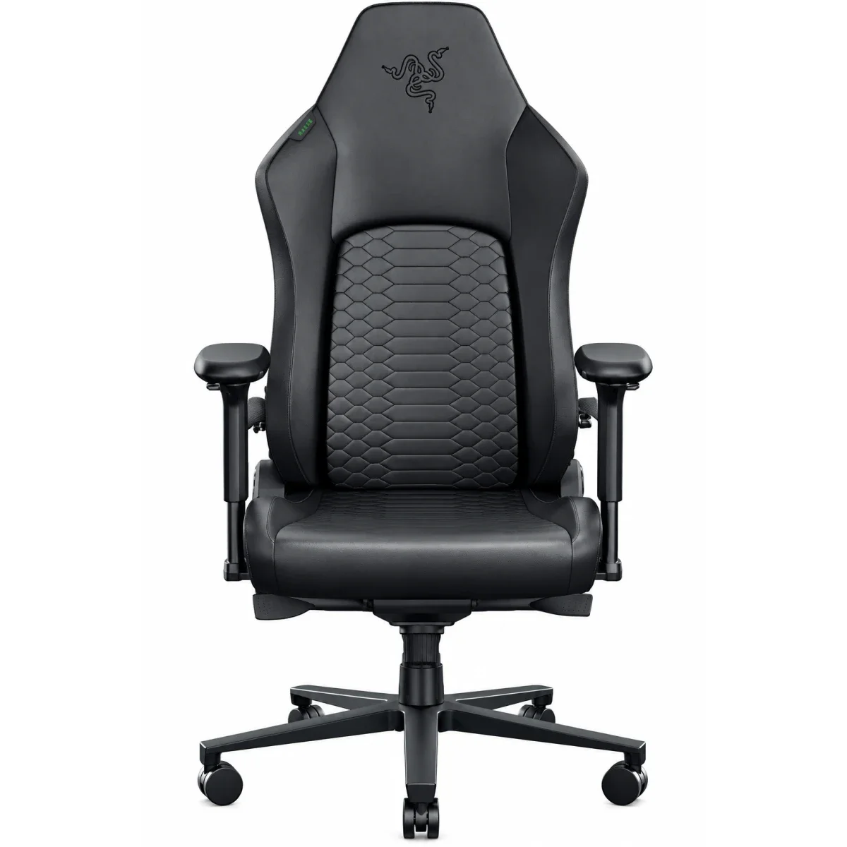 كرسي ألعاب Razer Iskur V2 NewGen (2025) بدعم HyperFlex وجلد EPU الجيل الثاني مع CoolTouch وفوم معالج على البارد ومساند 4D قابلة للتعديل، أسود