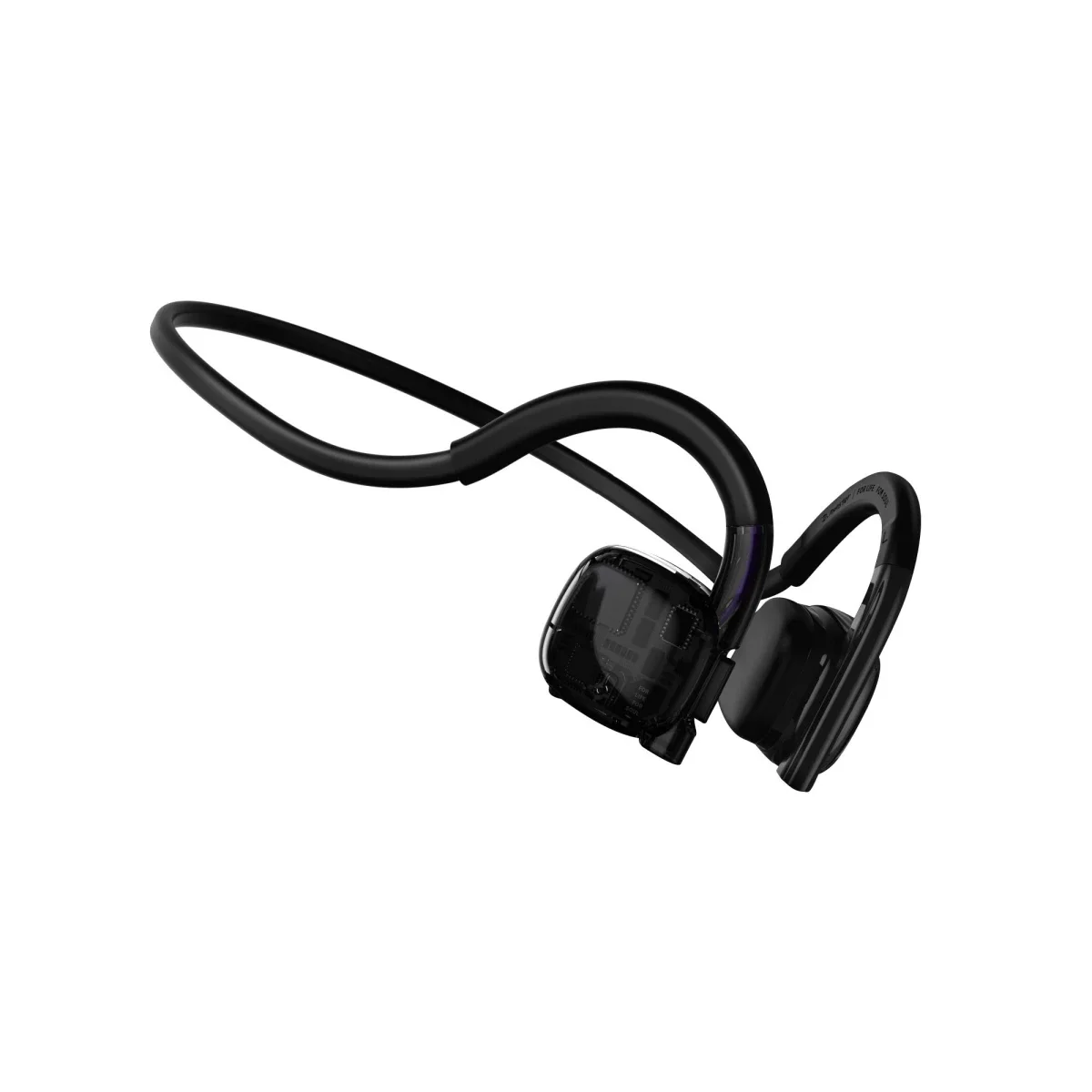 WIWU Marathon Pro Wireless Air Conduction Sports Headset Bluetooth 5.3 Black - Image 2