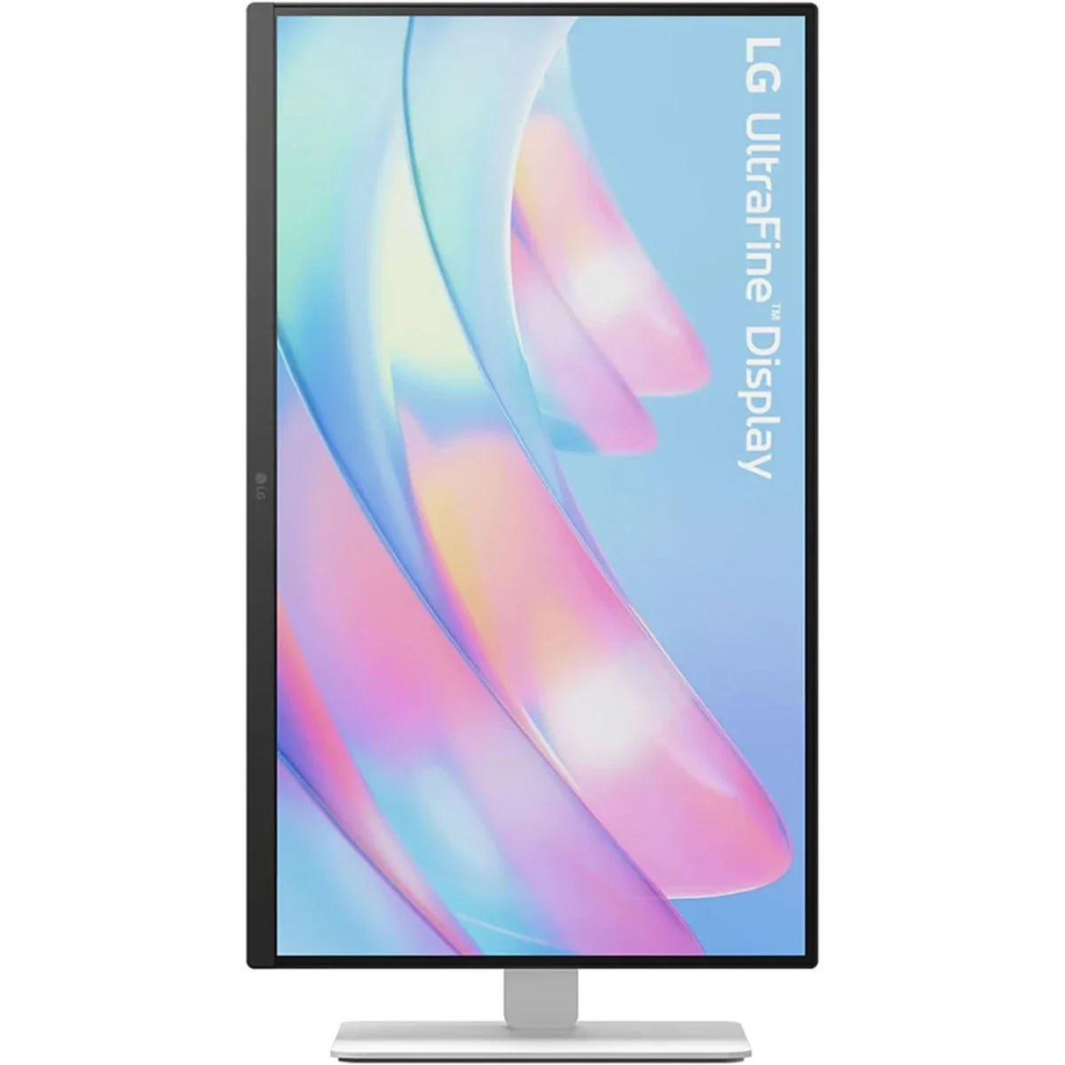 شاشة LG UltraFine 27US550 مقاس 27 إنش IPS بدقة 4K UHD وHDR10، 60 هرتز، أبيض - Thumbnail 2