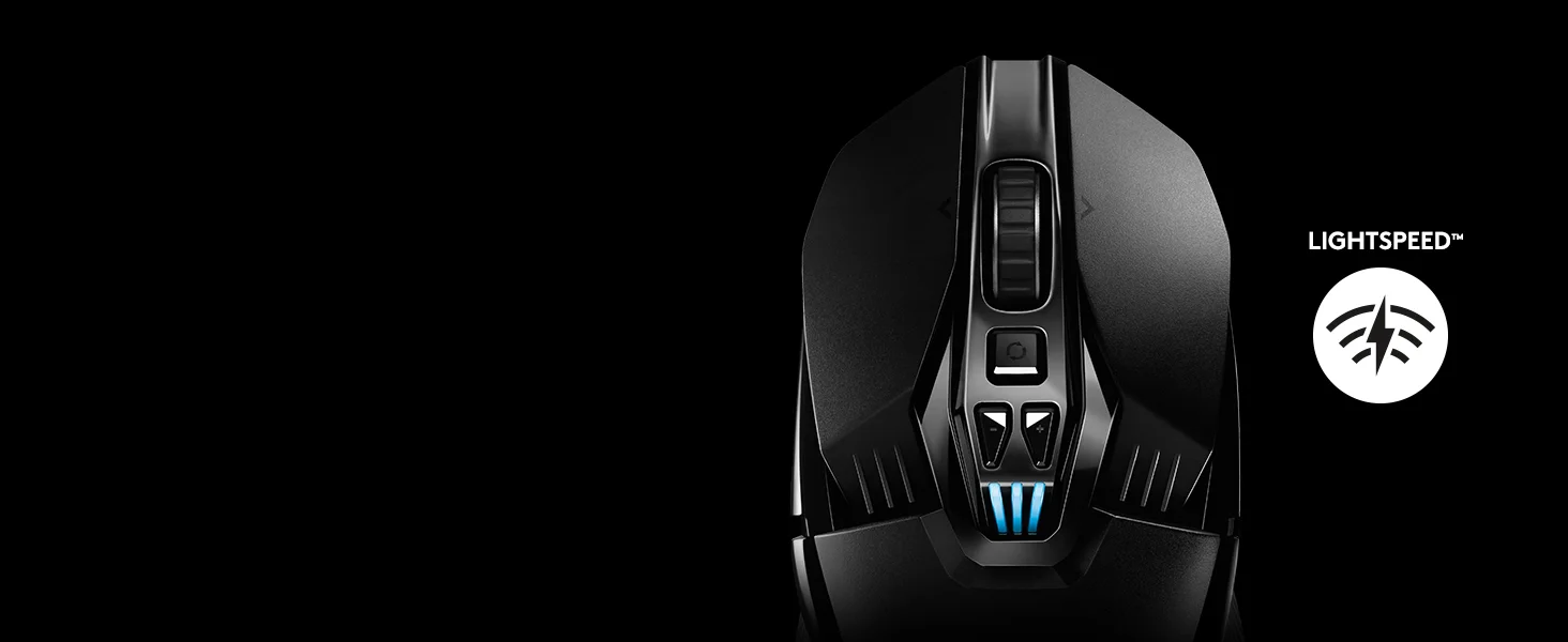 Logitech G903 LIGHTSPEED Wireless Gaming Mouse, HERO 25K, 25,600 DPI, Black - Thumbnail 12