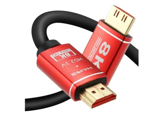 كيبل HAING HD8K02 HDMI 2.1 عالي السرعة HDTV بدقة 8K مع إيثرنت، 3 متر - Thumbnail 3