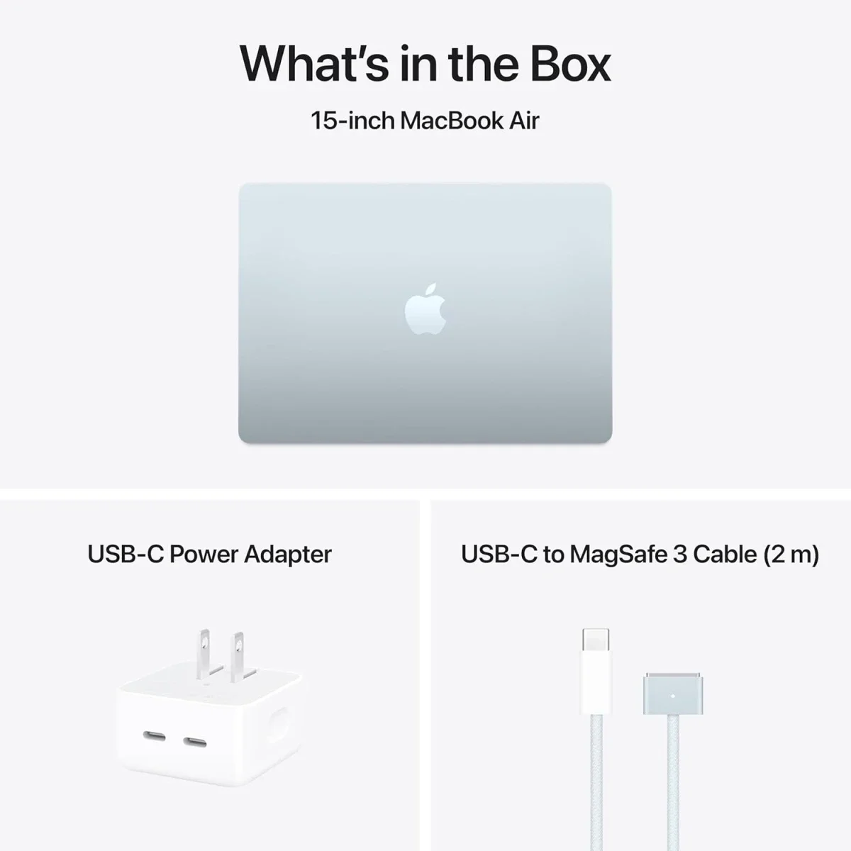 Apple MacBook Air 15.3-inch (2025) M4 16GB RAM 256GB SSD Sky Blue - Image 4