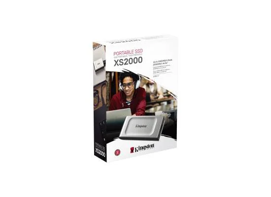 قرص SSD خارجي Kingston XS2000 بسعة 1TB صغير الحجم USB 3.2 Gen 2x2 - Thumbnail 5