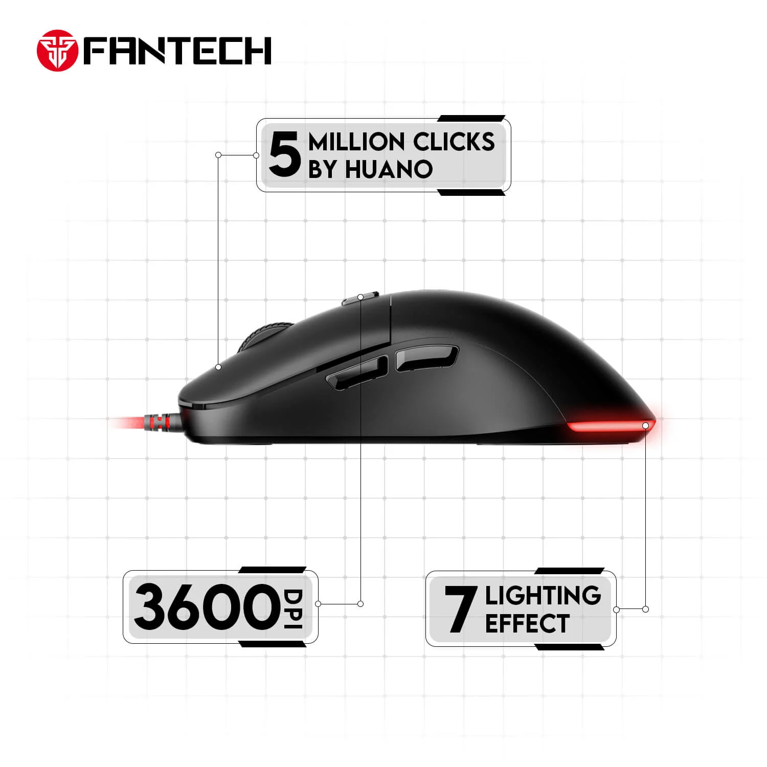 Fantech Kanata VX9 Gaming Mouse - Image 6